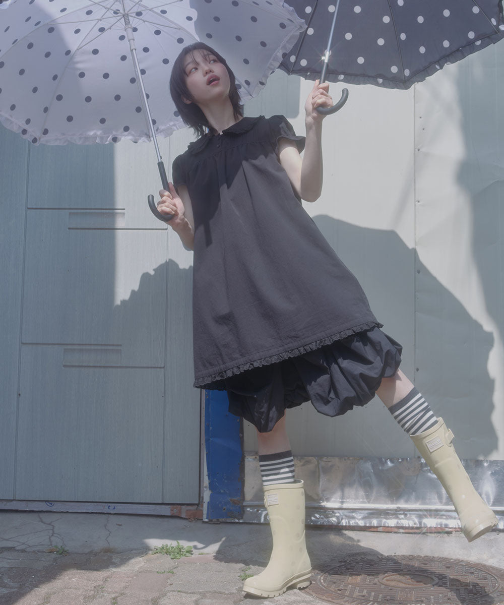 BABYDOLL DRESS - BLACK M