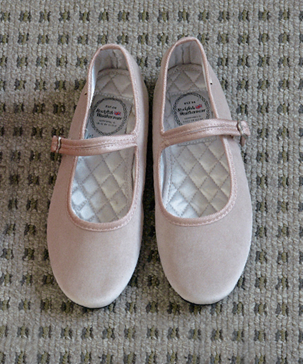 NEW BELLA QUILTED MARYJANES - PINK UK3.5(230)