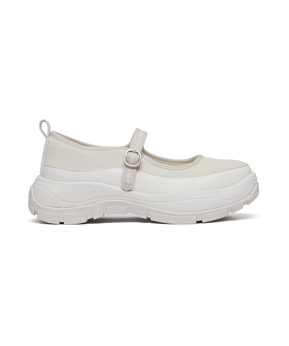 NEW FLATFORM STRAP MARYJANE - BUTTER UK3.5(230)