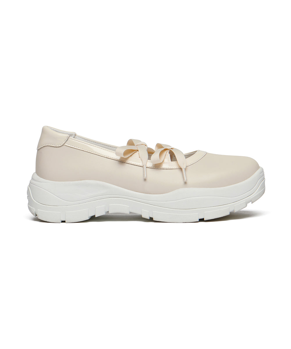FLATFORM RIBBON MARYJANE - BUTTER UK3.5(230)