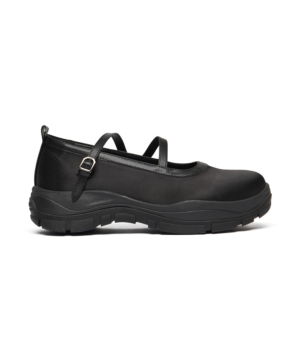 FLATFORM Z-STRAP MARYJANE - BLACK UK3.5(230)