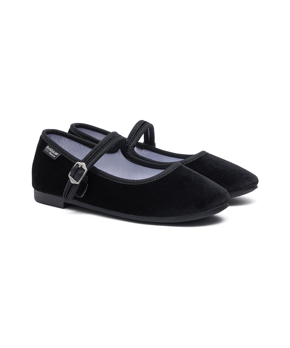 NEW BELLA QUILTED MARYJANE - ALL BLACK UK3.5(230)