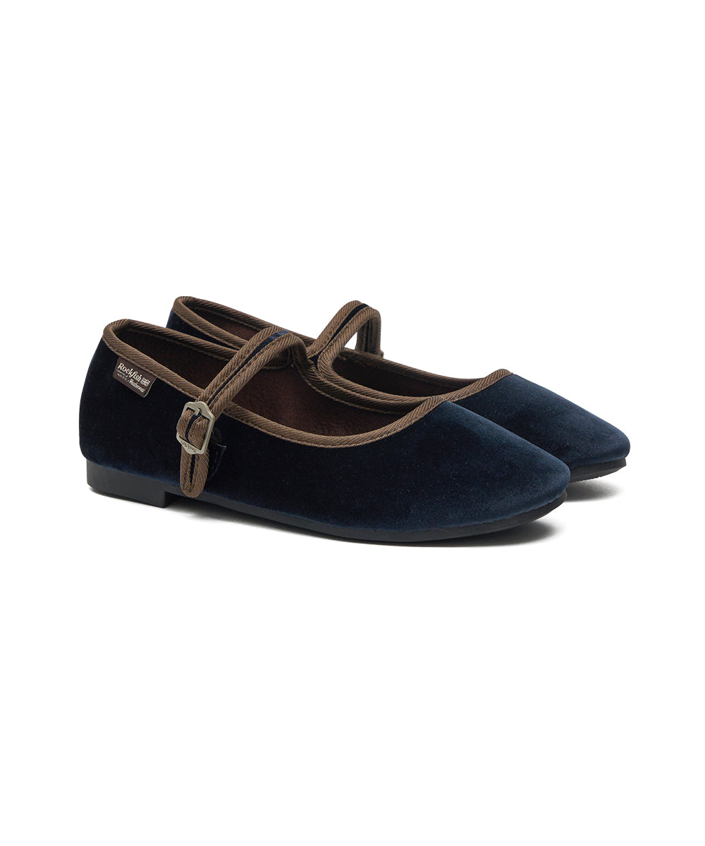 NEW BELLA QUILTED MARYJANE - NAVY UK3.5(230)