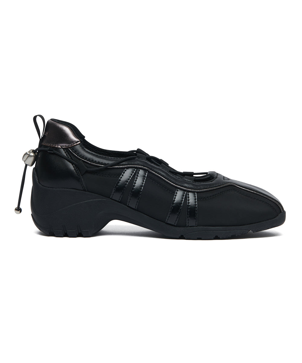 BLISS PLATFORM STRING SNEAKERS - BLACK UK3.5(230)