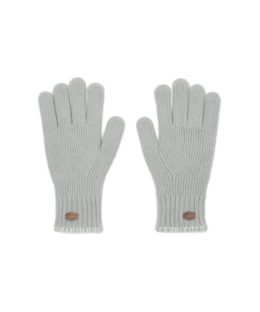 NEW WOOLY SHORT GLOVES - GREY FREE