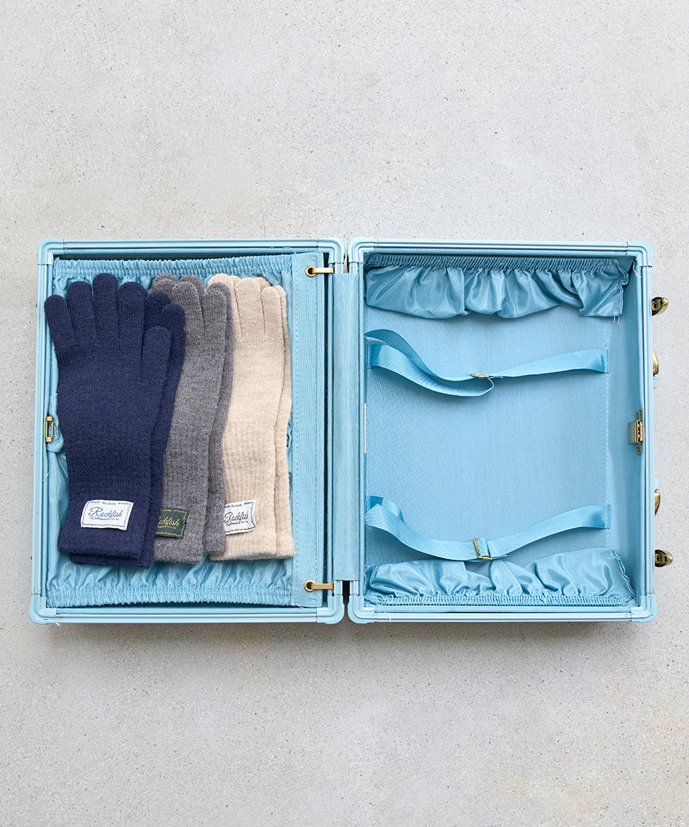 FLUFFY LONG GLOVES - BEIGE FREE