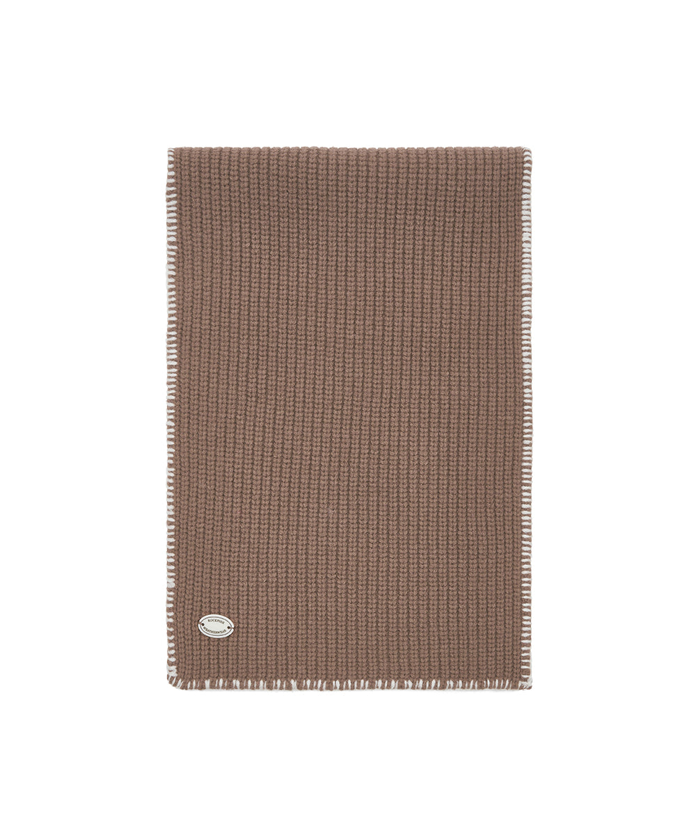 NEW WOOLY SCARF - CAMEL FREE