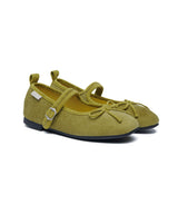 BELLA MARYJANES(CORDUROY) - OLIVE