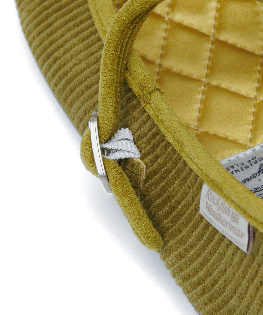 BELLA MARYJANES(CORDUROY) - OLIVE