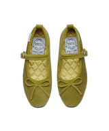 BELLA MARYJANES(CORDUROY) - OLIVE