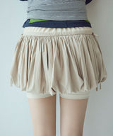 [NODE]BALLOON SKIRT-PANTS - BEIGE