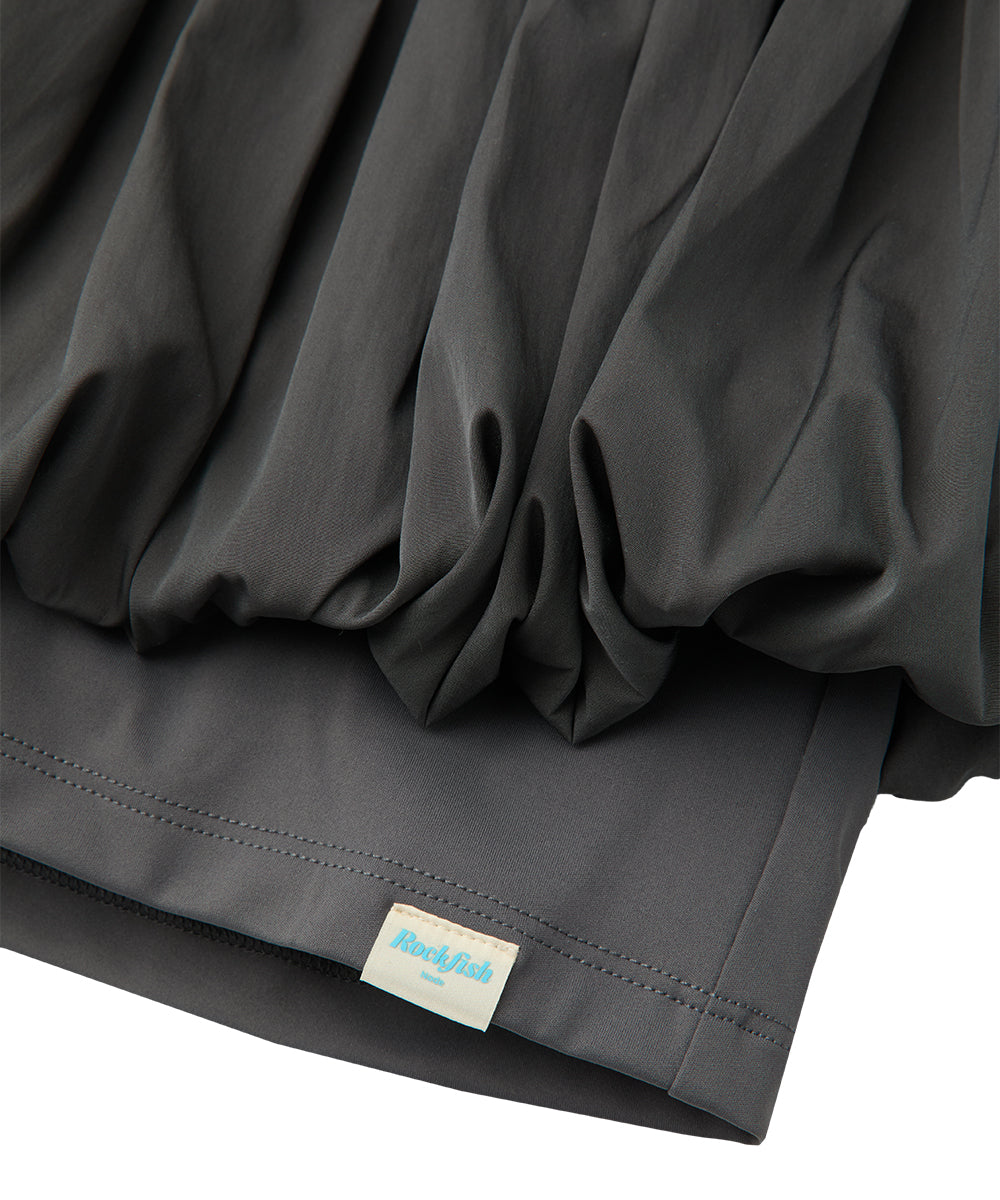 BALLOON SKIRT-PANTS - CHARCOAL M