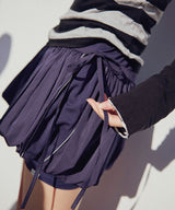[NODE]BALLOON SKIRT-PANTS - NAVY