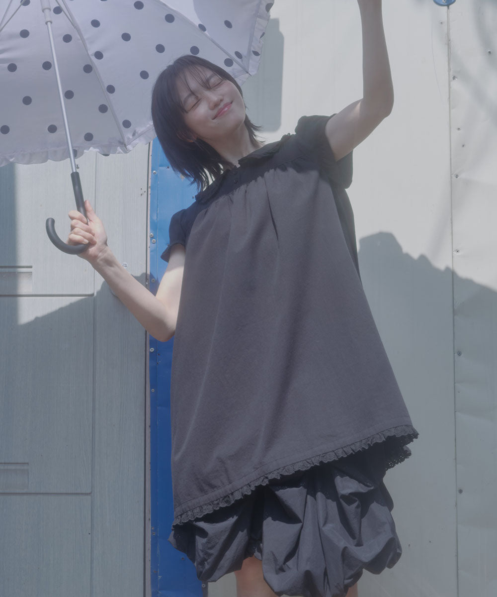 BABYDOLL DRESS - BLACK M