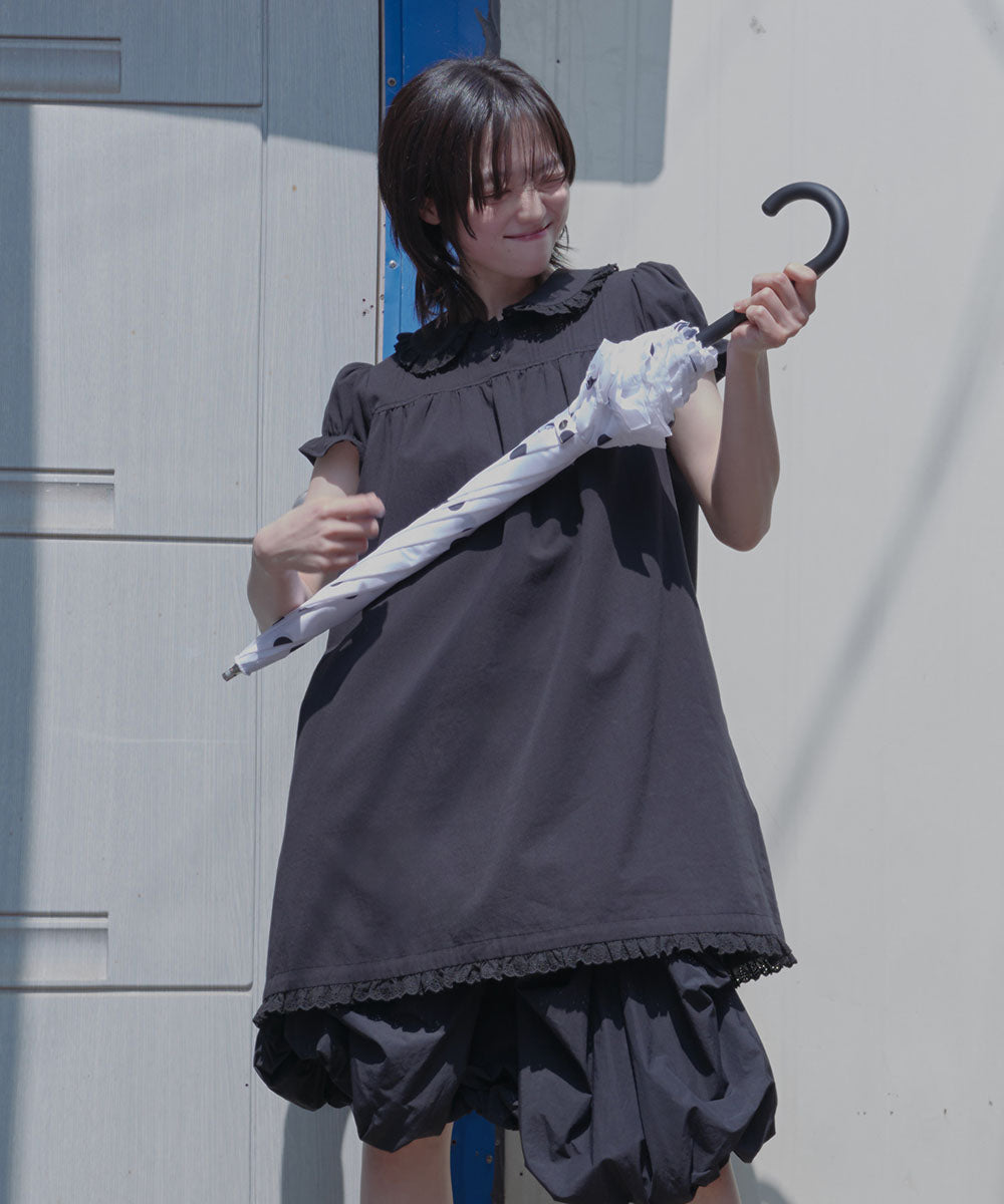 BABYDOLL DRESS - BLACK M