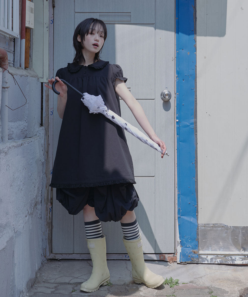 BABYDOLL DRESS - BLACK M