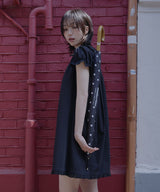 BABYDOLL DRESS - BLACK