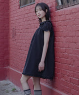 BABYDOLL DRESS - BLACK