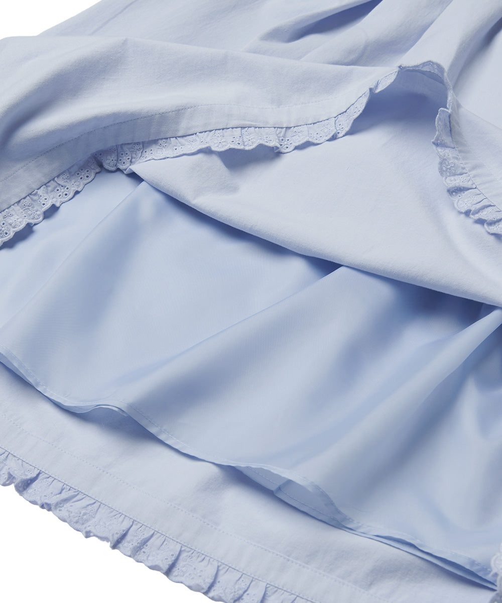 BABYDOLL DRESS - LIGHT BLUE M