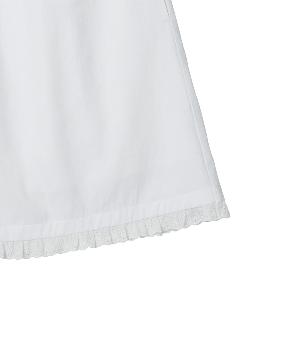 BABYDOLL DRESS - WHITE M