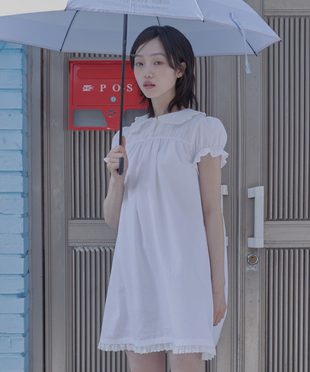 BABYDOLL DRESS - WHITE M