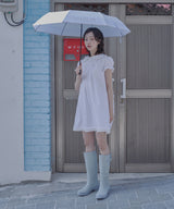 BABYDOLL DRESS - WHITE