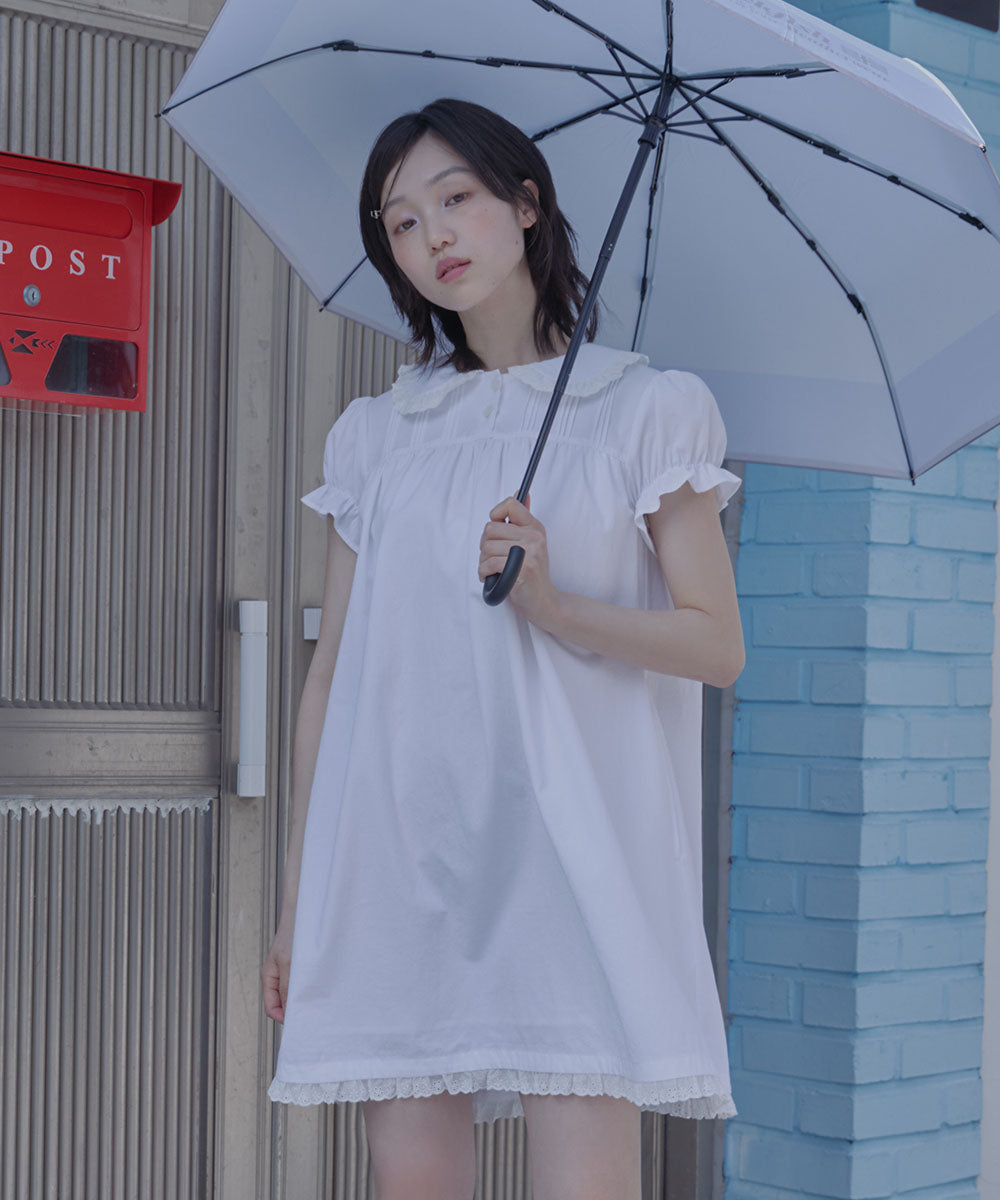 BABYDOLL DRESS - WHITE M