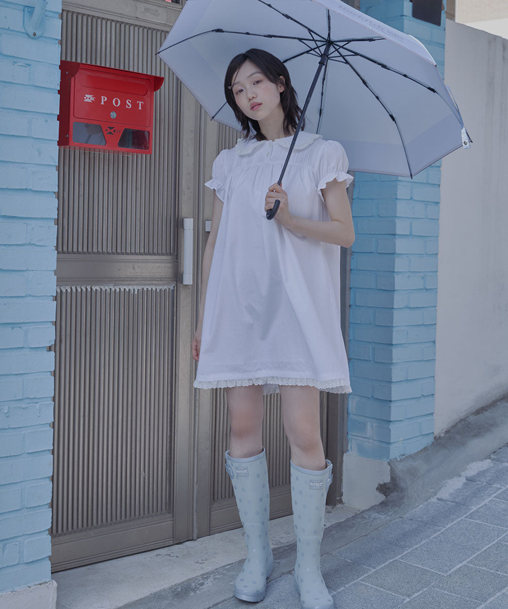 BABYDOLL DRESS - WHITE M