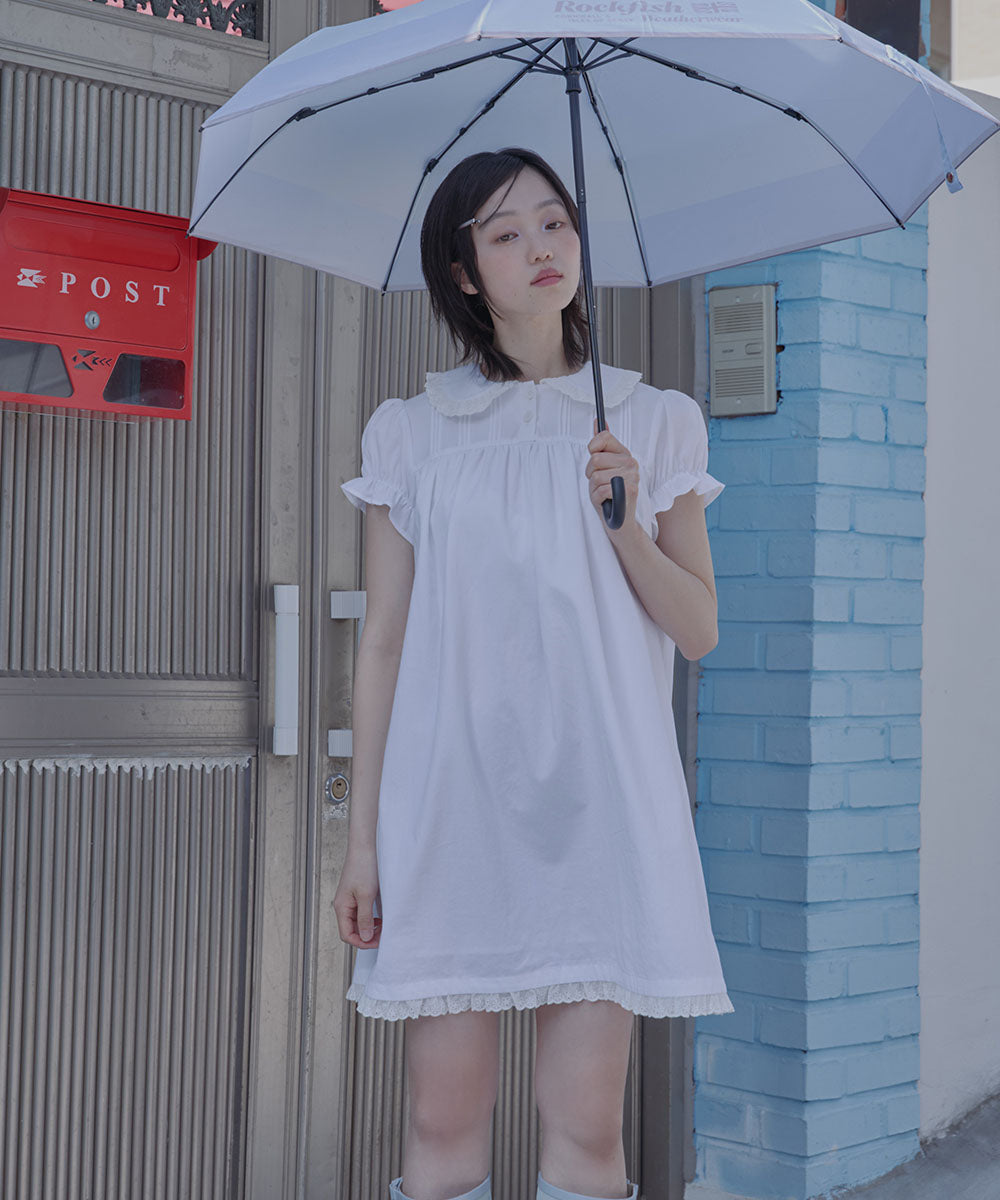 BABYDOLL DRESS - WHITE M