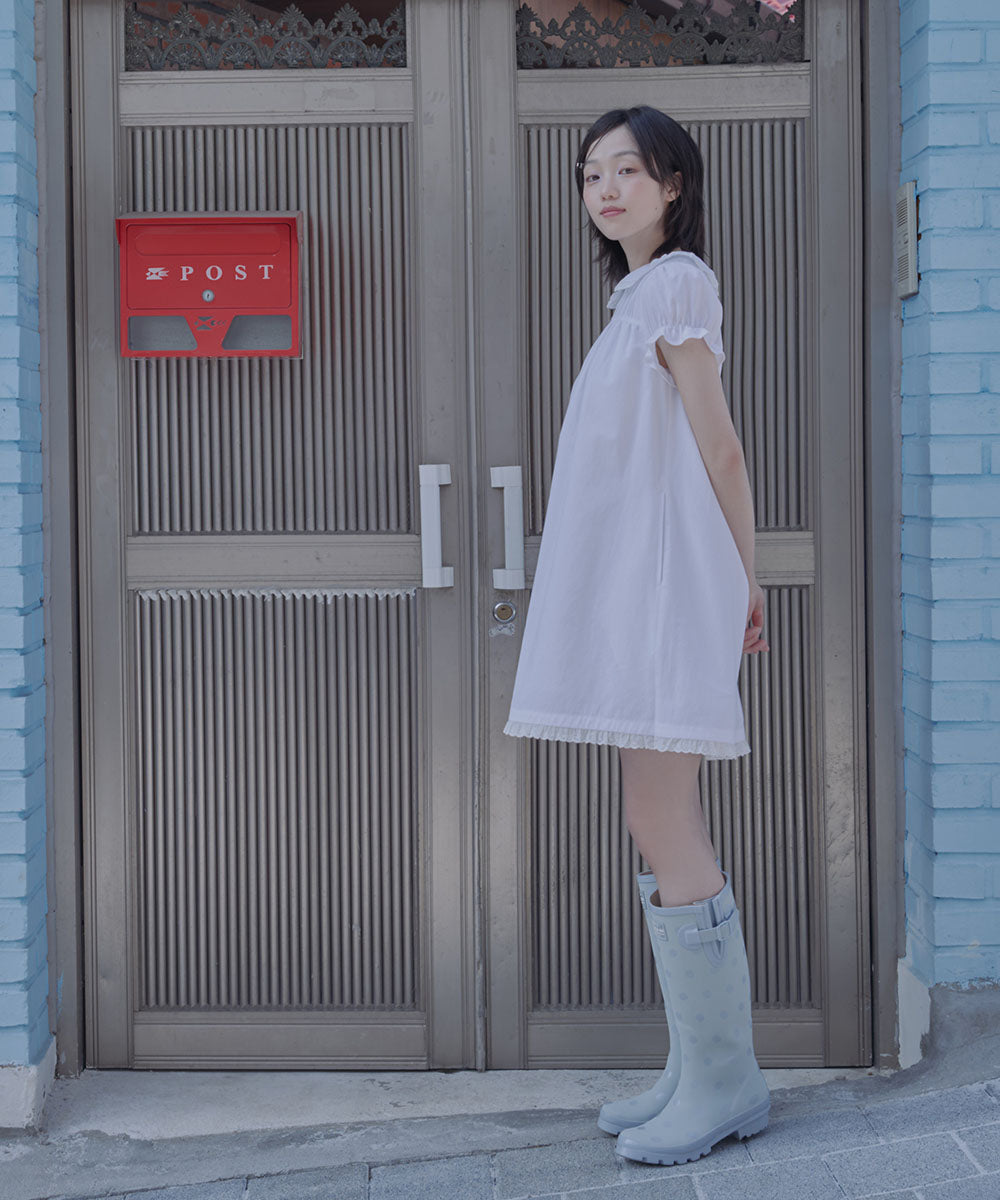 BABYDOLL DRESS - WHITE M