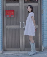 BABYDOLL DRESS - WHITE