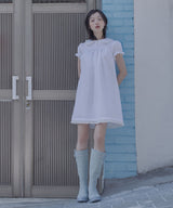 BABYDOLL DRESS - WHITE