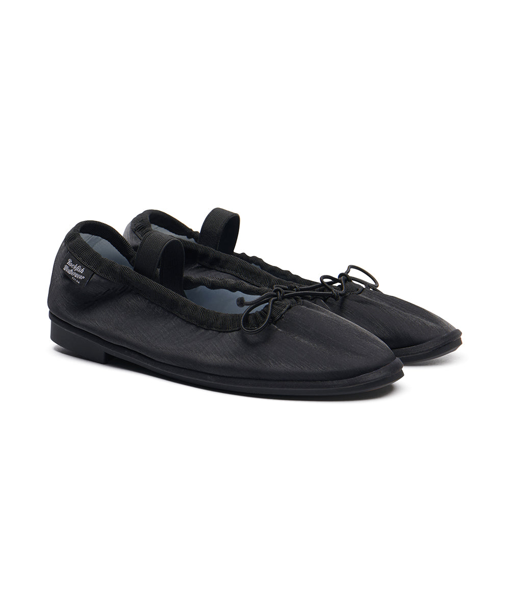 WISLEY SCRUNCH FLATS - BLACK UK3.5(230)