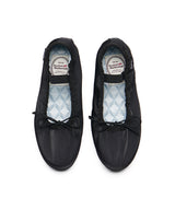 WISLEY SCRUNCH FLATS - BLACK