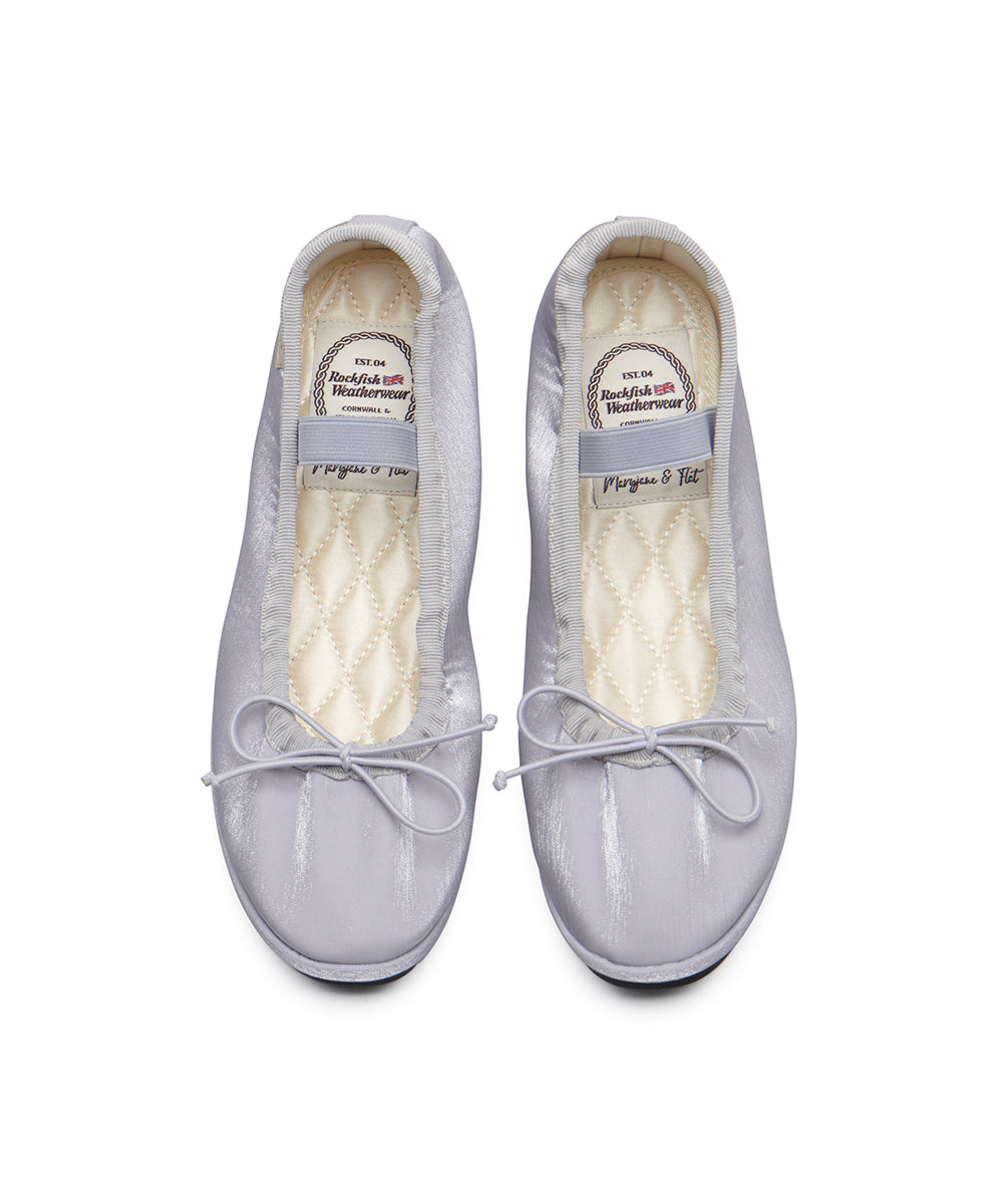 WISLEY SCRUNCH FLATS - BLUE UK3.5(230)