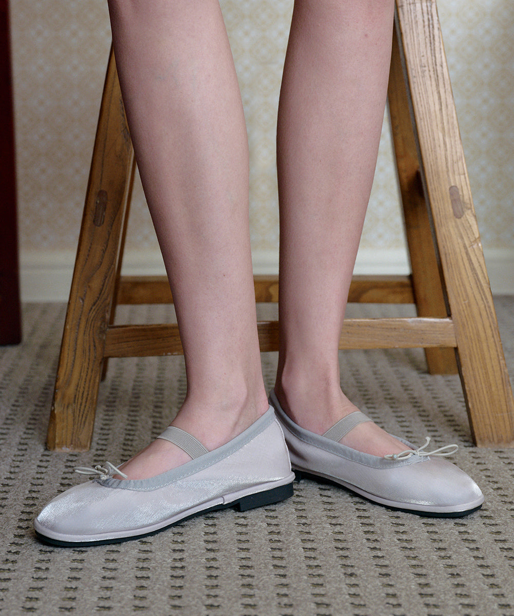 WISLEY SCRUNCH FLATS - GRAY UK3.5(230)