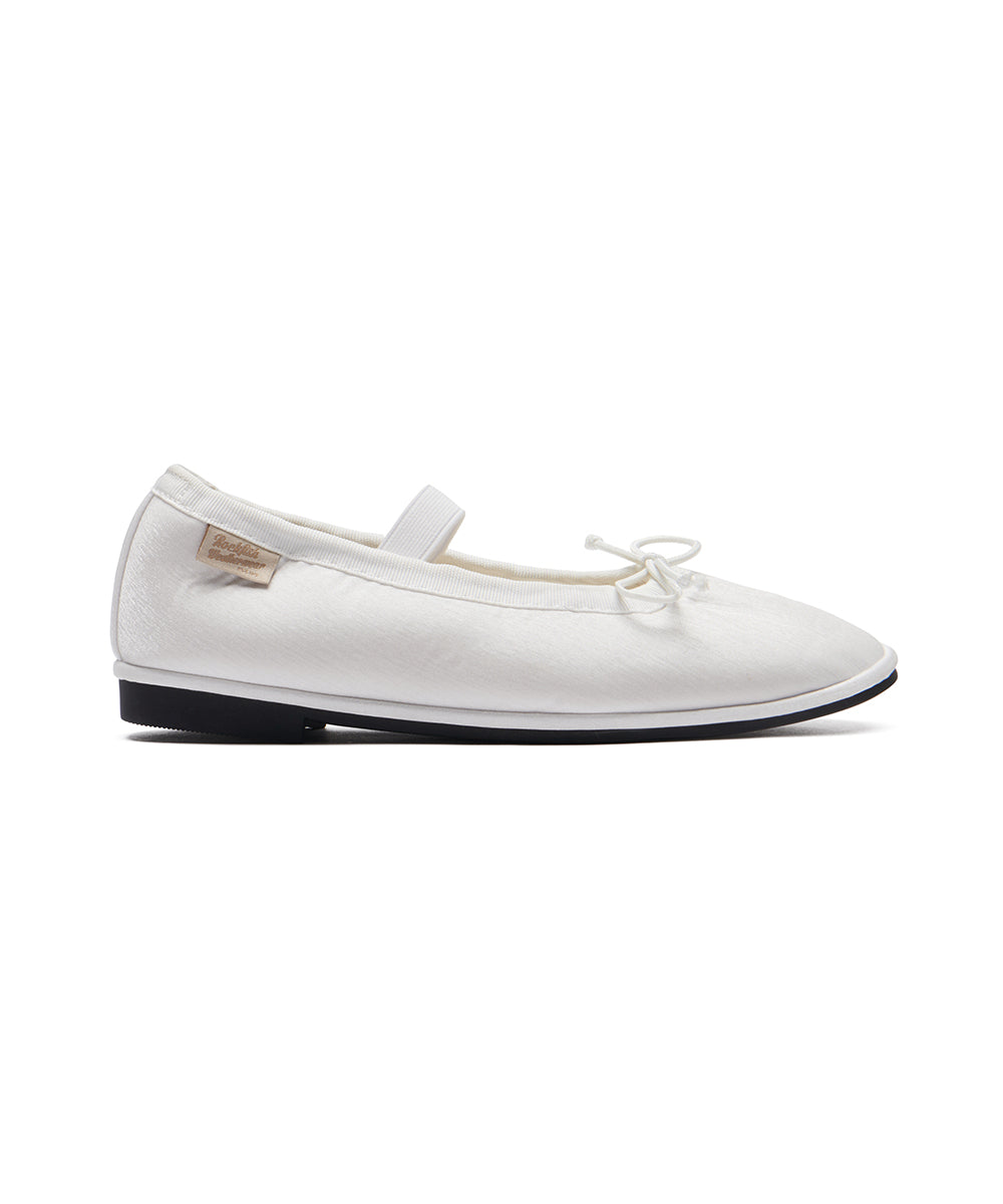 WISLEY SCRUNCH FLATS - WHITE UK3.5(230)