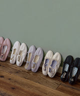 WISLEY SCRUNCH FLATS - WHITE