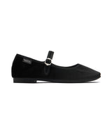 BELLA QUILTED MARYJANES - ALL BLACK