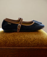 BELLA QUILTED MARYJANES - NAVY