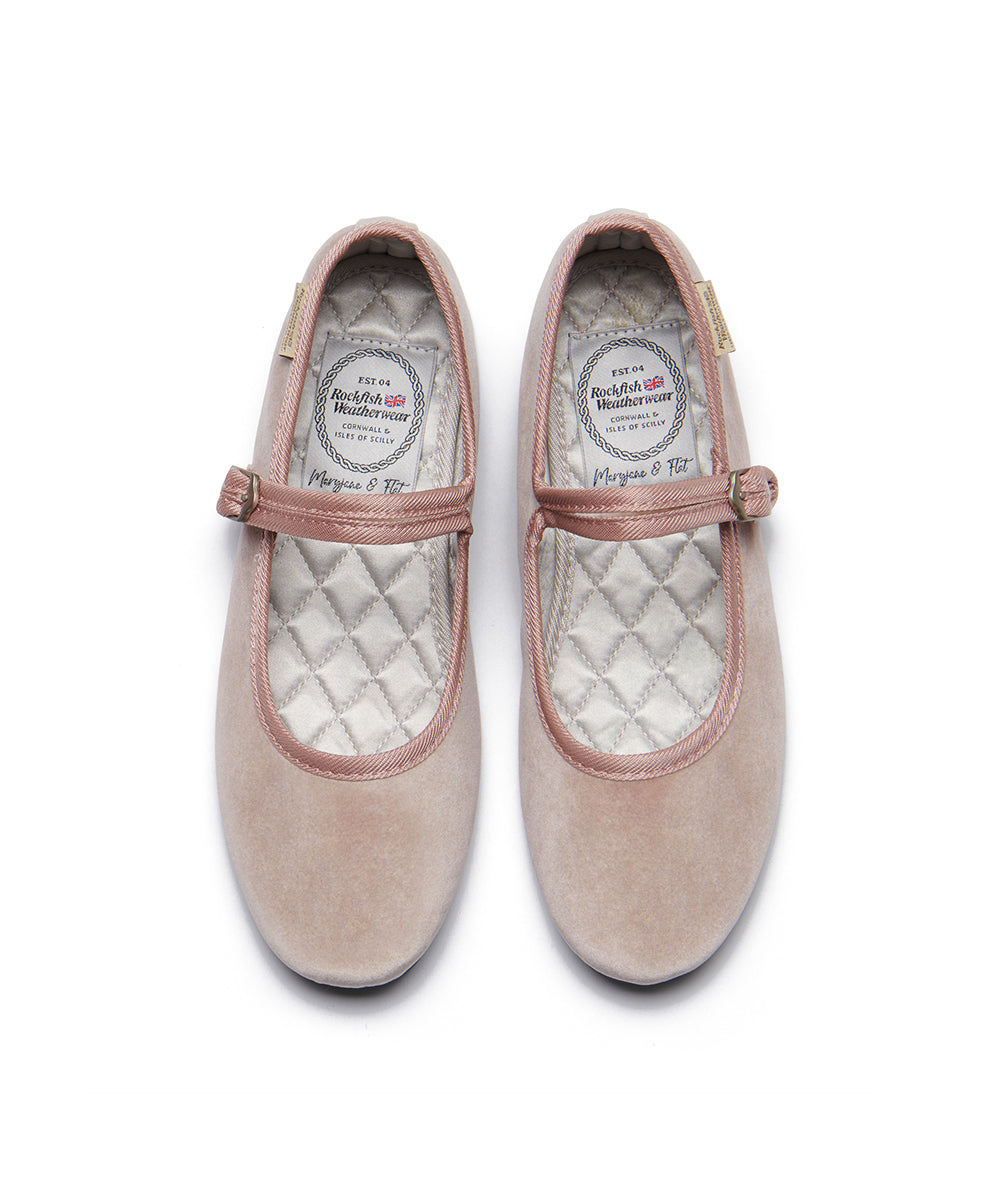NEW BELLA QUILTED MARYJANES - PINK UK3.5(230)