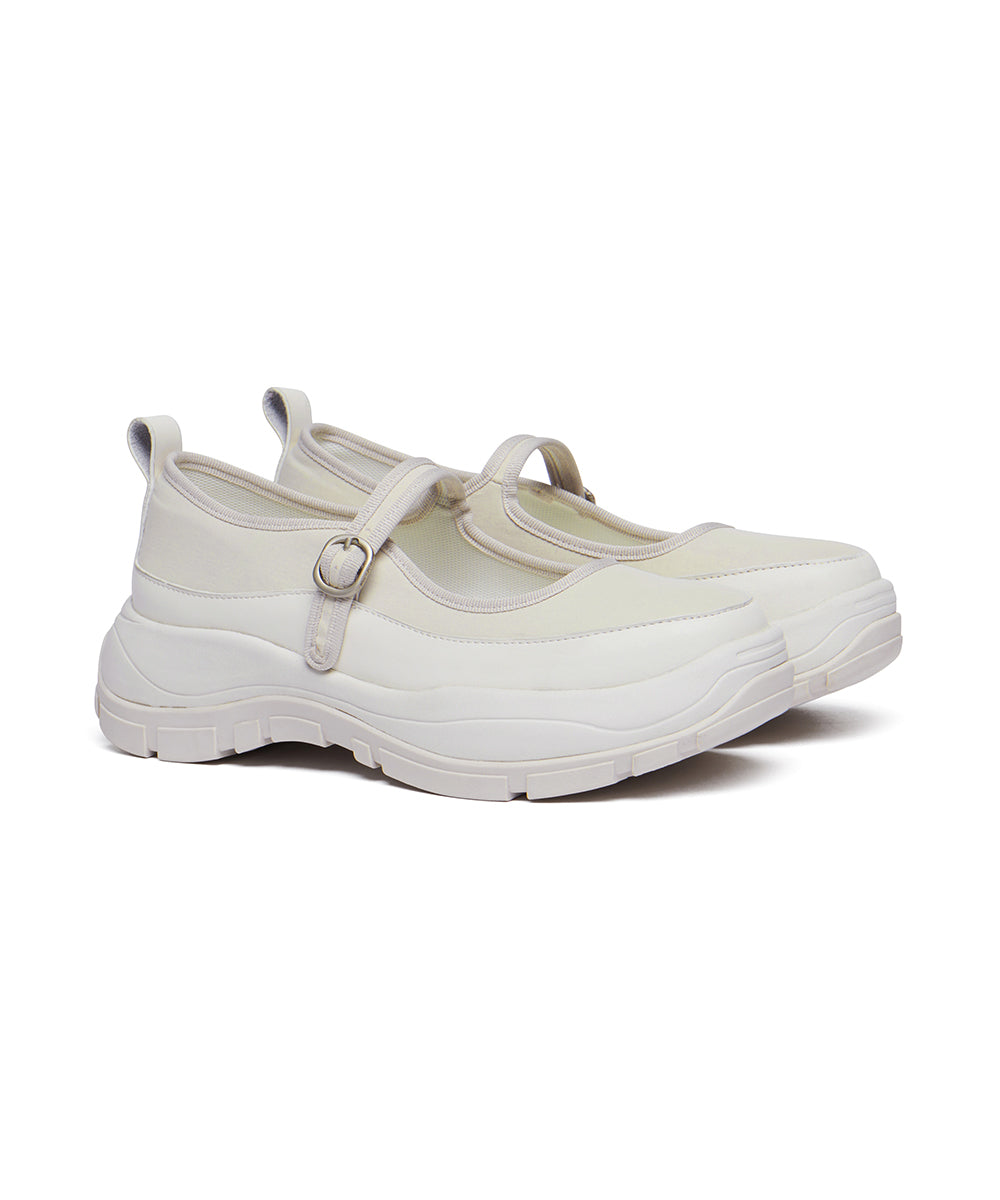 NEW FLATFORM STRAP MARYJANE - BUTTER UK3.5(230)