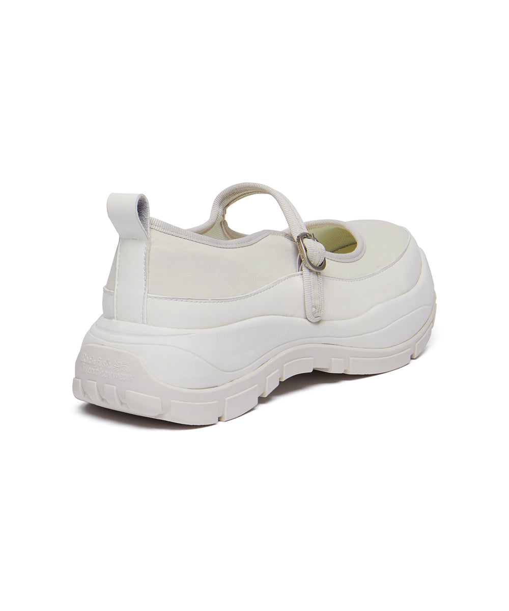 NEW FLATFORM STRAP MARYJANE - BUTTER UK3.5(230)