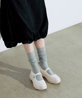 FLATFORM STRAP MARYJANE - IVORY