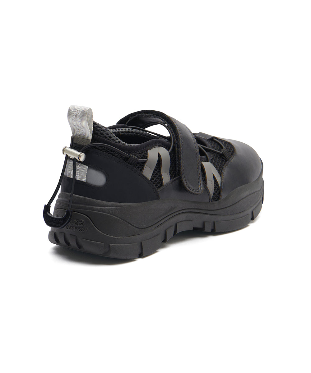 BRYN VELCRO SNEAKRES(MESH) - BLACK UK3.5(230)