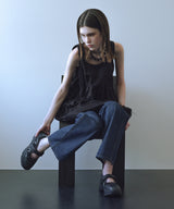 BRYN VELCRO SNEAKRES(MESH) - BLACK