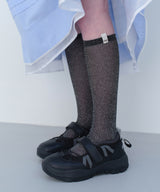 BRYN VELCRO SNEAKRES(MESH) - BLACK