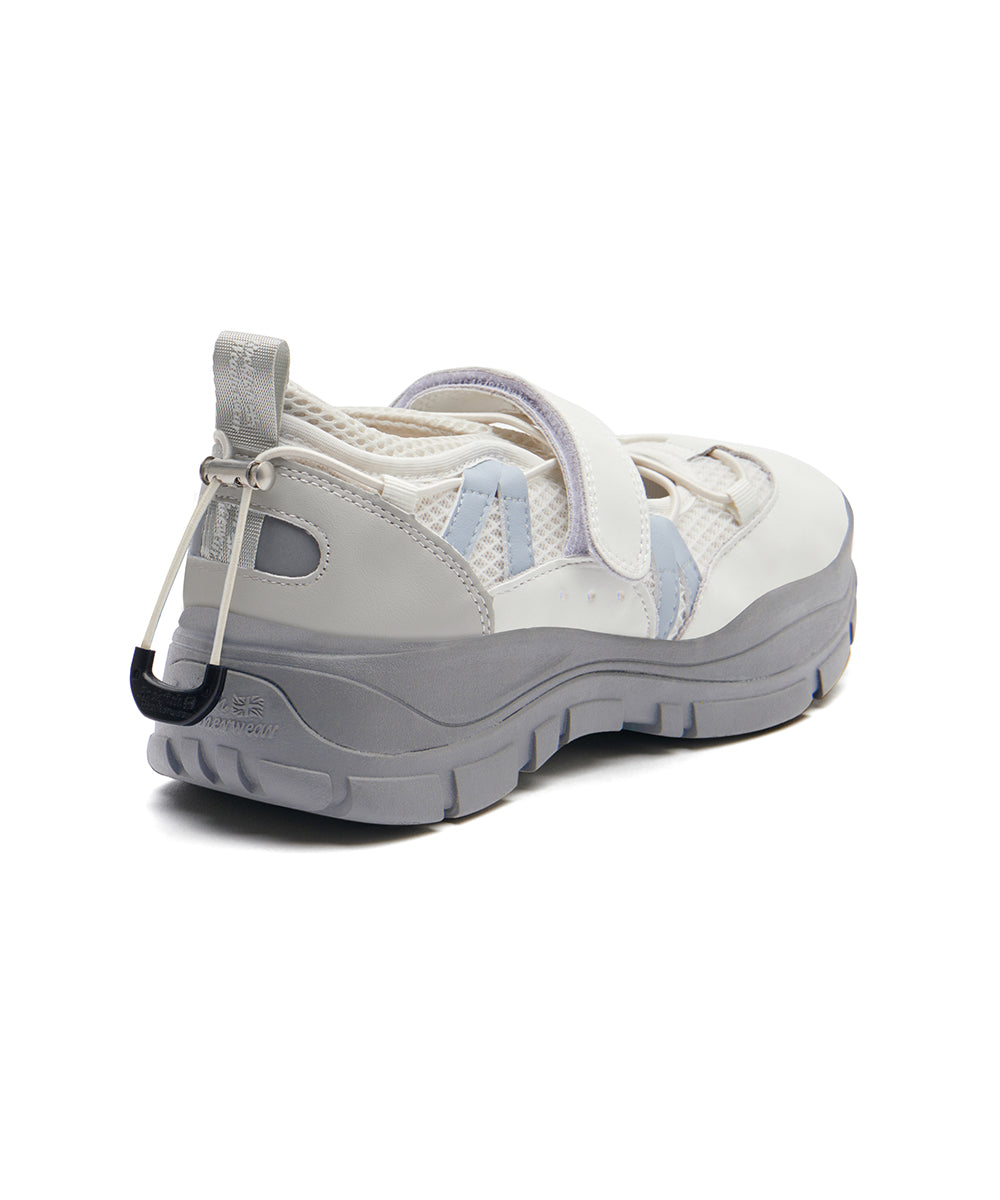 BRYN VELCRO SNEAKRES(MESH) - WHITE UK3.5(230)
