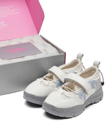 BRYN VELCRO SNEAKRES(MESH) - WHITE