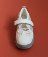BRYN VELCRO SNEAKRES(MESH) - WHITE